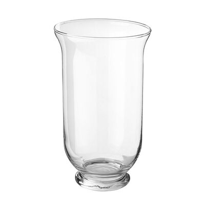 Wazon / świecznik szklany Lotos 25 cm