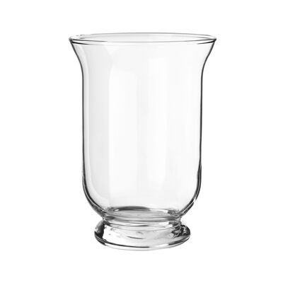 Wazon / świecznik szklany Lotos 19 cm