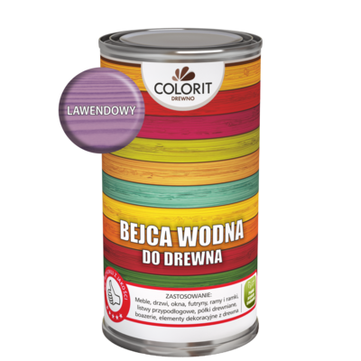 Colorit Drewno Bejca wodna do drewna Lawendowy 0,5 l
