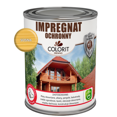 Colorit Drewno Impregnat ochronny sosna 0,75 l