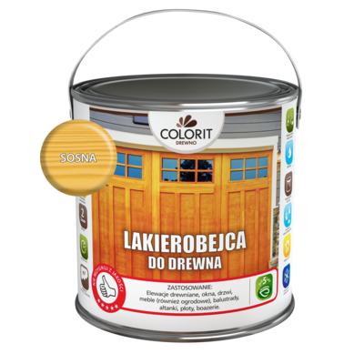 Colorit Drewno Lakierobejca do drewna Sosna 2,5 l