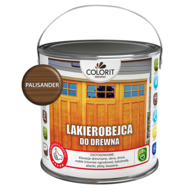 Colorit Drewno Lakierobejca do drewna Palisander 2,5 l
