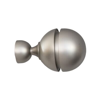 Zakończenie satyna nikiel CORSO 19 mm Bojanek