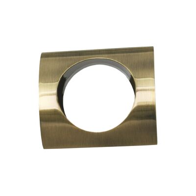 Zakończenie mosiądz antyczny PIAZZA 25 mm Bojanek