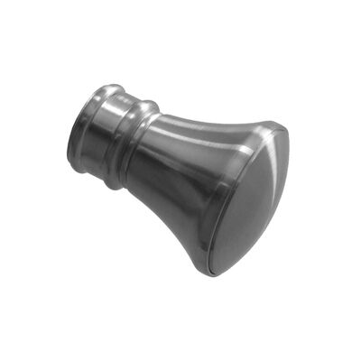 Zakończenie Jazz 25 mm do karnisza Barok nikiel