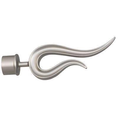 Zakończenie satyna nikiel VIOLO 25 mm Bojanek