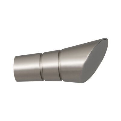 Zakończenie satyna nikiel SALOMA 19 mm Bojanek