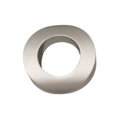 Zakończenie satyna nikiel ANELLO 19 mm Bojanek