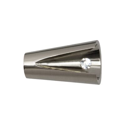 Zakończenie kolor efekt stali nierdzewnej FUEGO 19 mm Bojanek