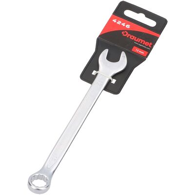 DRAUMET Klucz płasko-oczkowy 12 mm