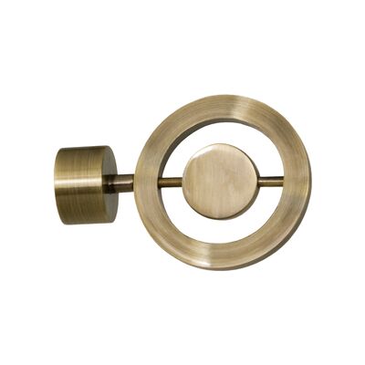 Zakończenie mosiądz antyczny POPOLO 19 mm Bojanek