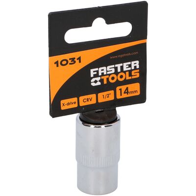 FASTER TOOLS Nasadka sześciokątna 1/2” 14 mm