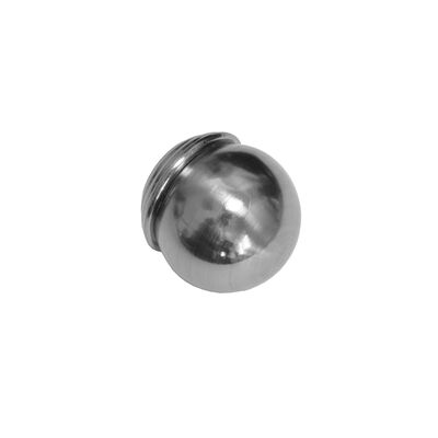 Zakończenie Pluton 19 mm do karnisza Renesans nikiel