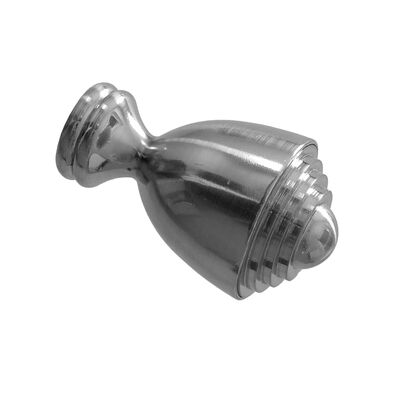 Zakończenie Saturn 25 mm do karnisza Barok nikiel