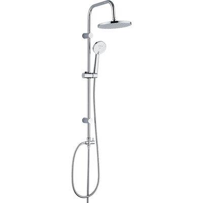 Kolumna natryskowa, 2-funkcyjna słuchawka, chrom LESTE chrom