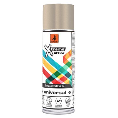 DRAGON Emalia  uniwersalna w aerozolu 400 ml beżowy RAL 1001