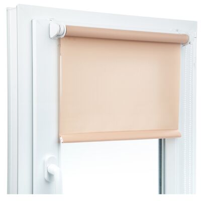 Roletka mini KLIK TR03 - 96 x 150 cm, ciemnobeżowa