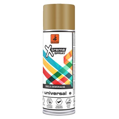 DRAGON Emalia  uniwersalna w aerozolu 400 ml miedziany acrylic