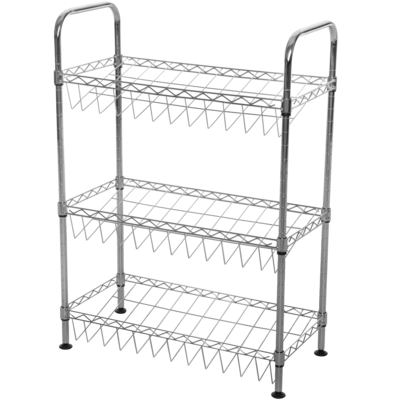 Stojak na obuwie Tola chrom