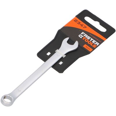 FASTER TOOLS Klucz płasko-oczkowy satyna 9 mm