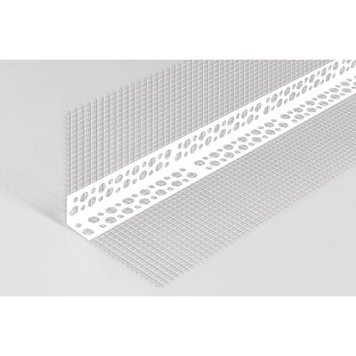 Narożnik PCV z siatką 70 x 70 mm 3 mb