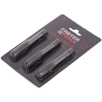 FASTER TOOLS Gwintownik M12 - 3 sztuki