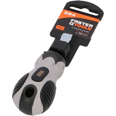 FASTER TOOLS Wkrętak płaski 6 x 38 mm