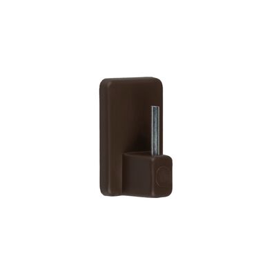 Wieszaki samoprzylepne do zazdrostek brązowe 4 sztuki Bojanek