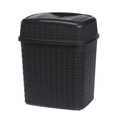 Kosz uchylny 5 l WILLOW czarny