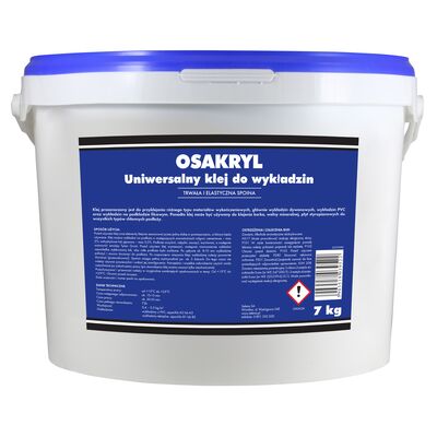 Klej uniwersalny do wykładzin Osakryl 7 kg
