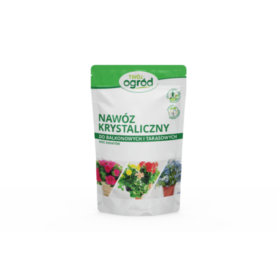 Nawóz krystaliczny do balkonowych, tarasowych 100 g Twój Ogród