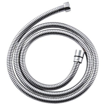 Wąż natryskowy stalowy o podwójnym splocie rozciągliwy 150 cm chrom Invena