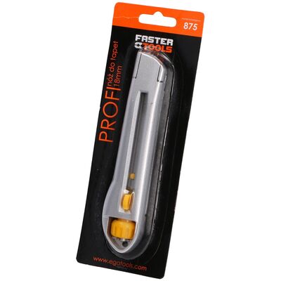 FASTER TOOLS Nóż do tapet 18 mm Profi