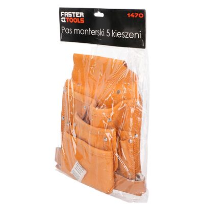 FASTER TOOLS Pas monterski 5 kieszeni