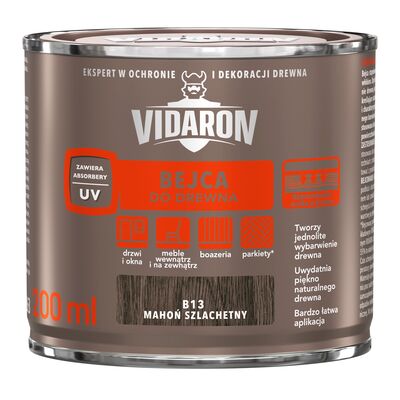 VIDARON Bejca do drewna Mahoń Szlachetny B13 0,2 l
