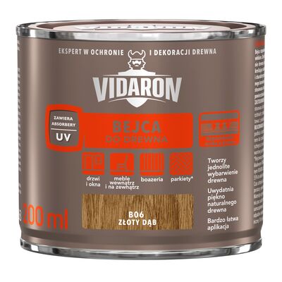 VIDARON Bejca do drewna Złoty Dąb B06 0,2 l