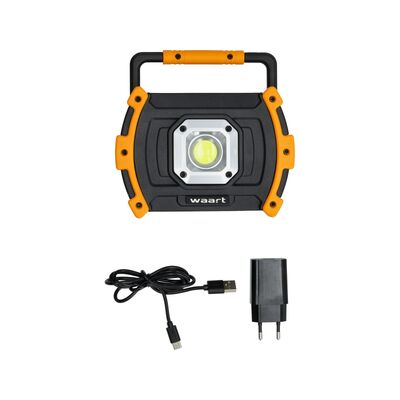 Jufisto Reflektor akumulatorowy LED COB 10 W