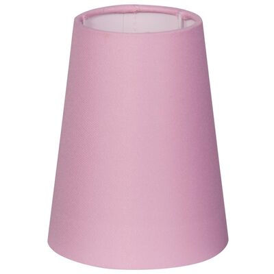 Abażur CONE stożek 12,5 x 15 cm E14 jasny róż CANDELLUX