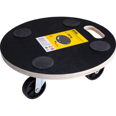 Platforma transportowa okrągła laminowana 380 mm max 200 kg Drel