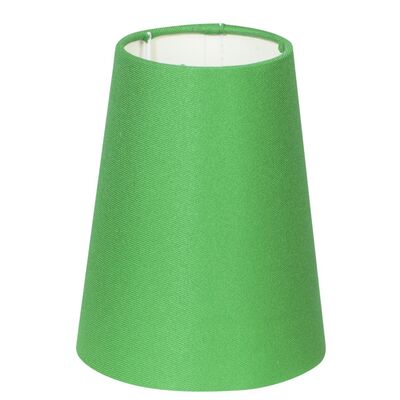 Abażur CONE stożek 12,5 x 15 cm E14 zielony CANDELLUX