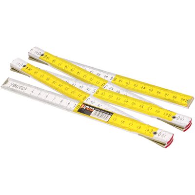 FASTER TOOLS Miara składana drewniana 1 m