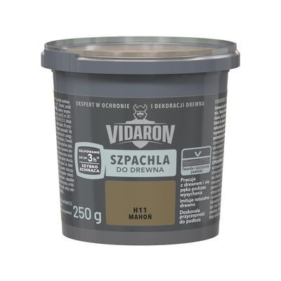 Szpachla do drewna Mahoń 0,25 kg VIDARON