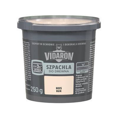 Szpachla do drewna Buk 0,25 kg VIDARON