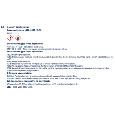 VIDARON Lakierobejca Dekoracyjno-Ochronna Super Wydajna S10 Palisander Santos 0,75 l