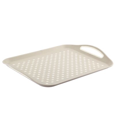 Taca prostokątna MOLLY 45 x 32 cm beżowy