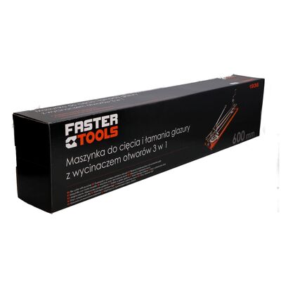 FASTER TOOLS Maszynka do glazury z wycinakiem 600 mm