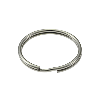 Kółko do kluczy Ø20 mm niklowane - 5 sztuk