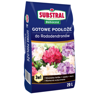SUBSTRAL Podłoże do rododendronów 20 l