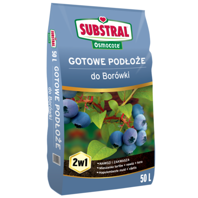 SUBSTRAL Podłoże do borówek 2 w 1 50 l
