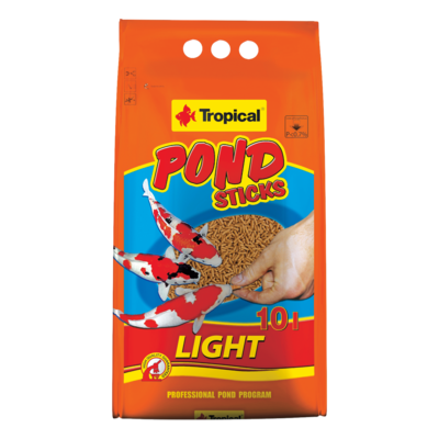 Pokarm dla ryb pływający pond Sticks light 10 l / 900 g worek Tropical